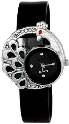 

Infinity Enterprise stylist old vintage antique black Watch - For Girls