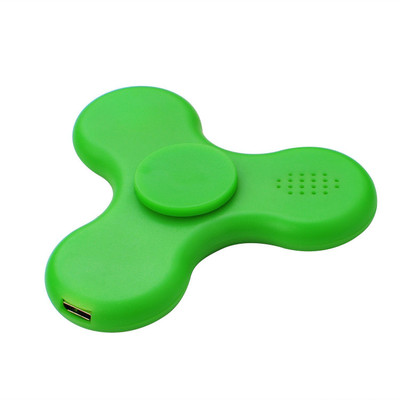 

VibeX ™ Bluetooth Speaker LED Fidget Hand Spinner Stress Anxiety Reducer EDC Focus Toy, Playing with Music(Green)