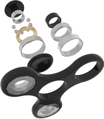 

VibeX Staked Wind Spinner(Black)