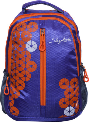 Skylocks rose 17 22 L Laptop Backpack(Purple)