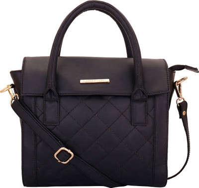 

LAPIS-O- LUPO Onyx Black Shoulder Bag(Black, 9 L)