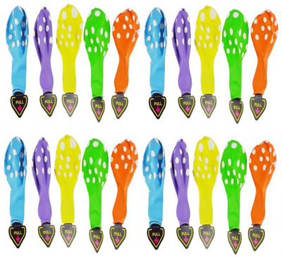 

Jamboree Printed 20 LED POLKA DOT Balloon(Multicolor, Pack of 20)