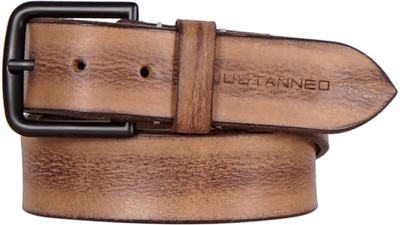

Justanned Men Casual Brown Genuine Leather Belt