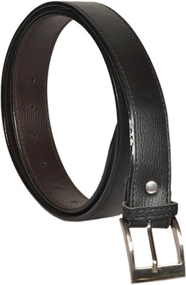 

OODI Men Casual Black Artificial Leather Belt