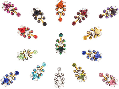 

Instabuyz multicolor Forehead Multicolor Bindis(medium)