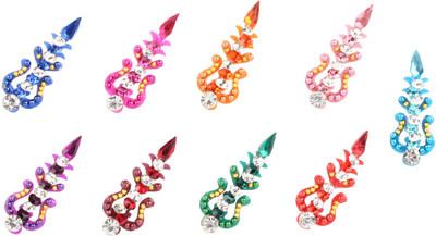 

Instabuyz traditional Forhead Multicolor Bindis(Fancy bindi)