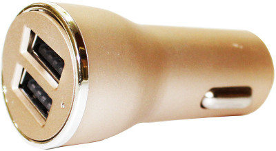 

Hoteon 2.1 Amp Turbo Car Charger(Gold)