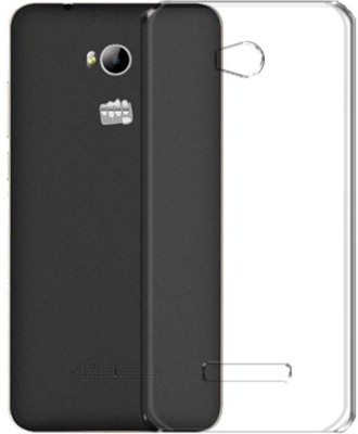 CASE CREATION Back Cover for Micromax Canvas Spark 3 Q385(Transparent, Silicon)