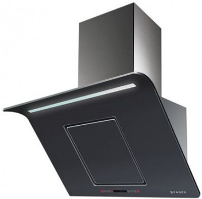 

Faber Hood Curvy Plus BK TC LTW 90 (110.0393.698) Wall Mounted Chimney(Black 1000 CMH)