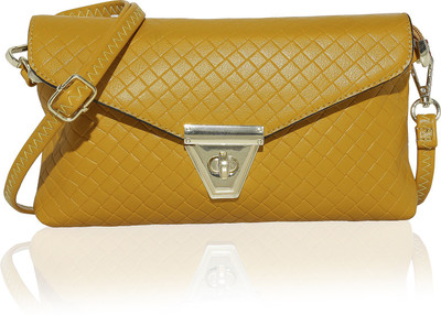 

Kleio Casual Yellow Clutch