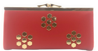 

DCenterprises Casual Red Clutch
