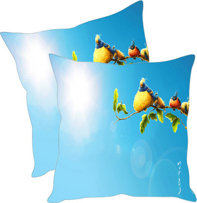 

Sleep Nature's Printed Cushions Cover(Pack of 2, 40.63 cm*40.63 cm, Multicolor)