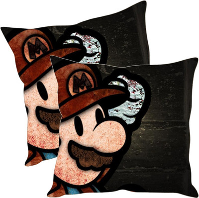 

Sleep Nature's Printed Cushions Cover(Pack of 2, 30.63 cm*30.63 cm, Multicolor)