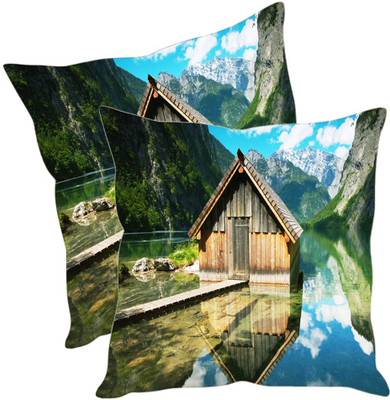 

Sleep Nature's Printed Cushions Cover(Pack of 2, 30.63 cm*30.63 cm, Multicolor)