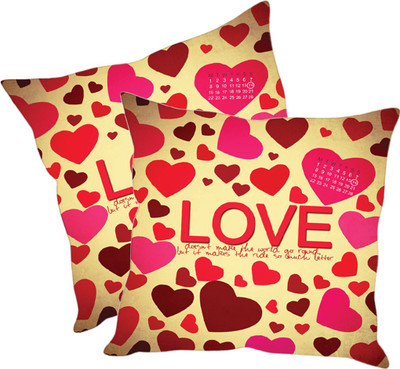 

Sleep Nature's Printed Cushions Cover(Pack of 2, 30.63 cm*30.63 cm, Multicolor)