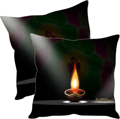 

Sleep Nature's Printed Cushions Cover(Pack of 2, 30.63 cm*30.63 cm, Multicolor)