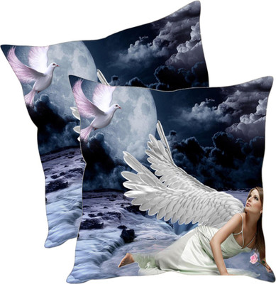 

Sleep Nature's Printed Cushions Cover(Pack of 2, 40.63 cm*40.63 cm, Multicolor)