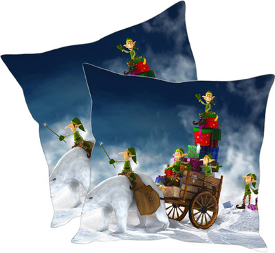 

Sleep Nature's Printed Cushions Cover(Pack of 2, 40.63 cm*40.63 cm, Multicolor)
