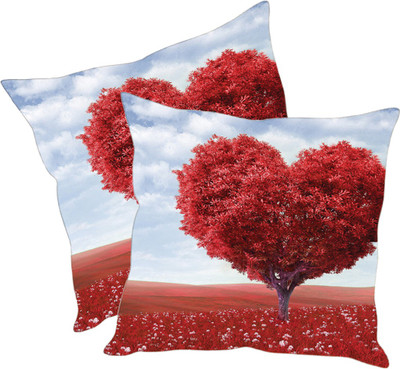 

Sleep Nature's Printed Cushions Cover(Pack of 2, 30.63 cm*30.63 cm, Multicolor)