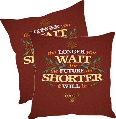 

Sleep Nature's Printed Cushions Cover(Pack of 2, 30.63 cm*30.63 cm, Multicolor)