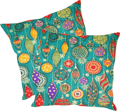 

Sleep Nature's Printed Cushions Cover(Pack of 2, 40.63 cm*40.63 cm, Multicolor)
