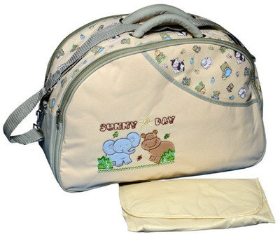 

Offspring Multi Utility Nursery Outing Mama Shoulder Diaper Bag(Brown)