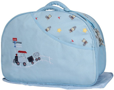 

Offspring Multi Utility Nursery Outing Mama Shoulder Diaper Bag(SkyBlue)
