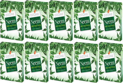 

OZONE Ayurvedics NEEM FACE PACK OF 10(250 g)