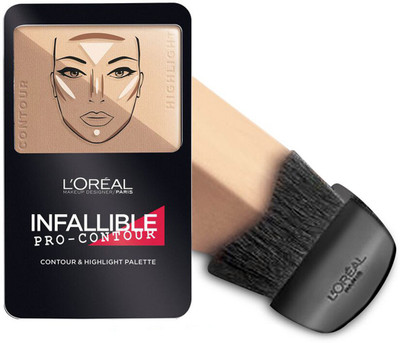 

L'Oreal Paris Contour and Highlight Palette Highlighter(Medium - 814)