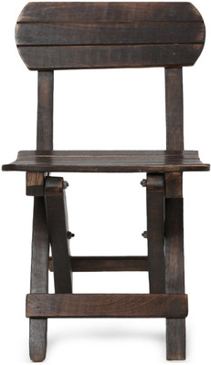Desi Karigar Kids Solid Wood Chair(Finish Color - Brown) available at flipkart for Rs.999