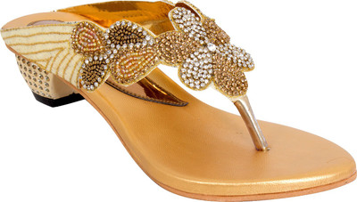 

NIHAR Girls Slip-on Heels(Multicolor