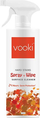 

vooki Hard Stains Surface Cleaner | 24 Hours Germ Protection^ | Skin Safe | ECO Friendly Kitchen Cleaner(250 ml)