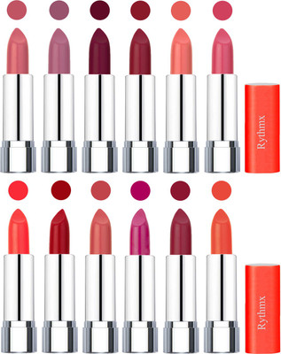 

Rythmx Creamy Matte Lipstick 015(Orange Fever, Plum, Maroon, Radish Maroon, Light Orange, Peach, Orange, Red, Peach, Dark Pink, Maroon Rebel, Orange, 48 g)