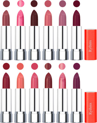 

Rythmx Creamy Matte Lipstick 014(Nude, Dark Pink, Coffee, Orange Fever, Plum, Maroon, Radish Maroon, Light Orange, Peach, Matelic Mauve, Matelic Pink, Dark Purple, 48 g)