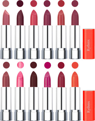 

Rythmx Creamy Matte Lipstick 003(Nude, Maroon, Rose, Dark Purple, Coral, Mauve, Nude, Dark Pink, Coffee, Dark Pink, Maroon Rebel, Orange, 48 g)