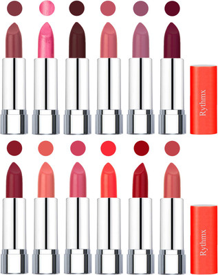 

Rythmx Creamy Matte Lipstick 014(Nude, Dark Pink, Coffee, Orange Fever, Plum, Maroon, Radish Maroon, Light Orange, Peach, Orange, Red, Peach, 48 g)