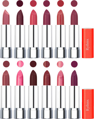 

Rythmx Creamy Matte Lipstick 003(Nude, Maroon, Rose, Dark Purple, Coral, Mauve, Nude, Dark Pink, Coffee, Matelic Mauve, Matelic Pink, Dark Purple, 48 g)