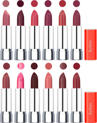 

Rythmx Creamy Matte Lipstick 003(Nude, Maroon, Rose, Dark Purple, Coral, Mauve, Nude, Dark Pink, Coffee, Matelic Peach, Matelic Coffee, Red, 48 g)