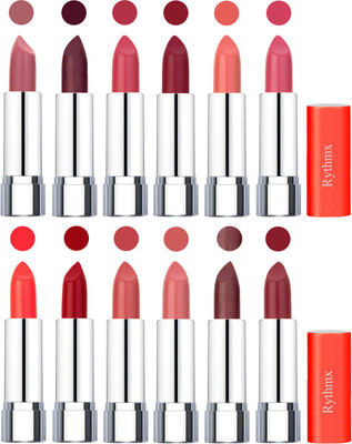

Rythmx Creamy Matte Lipstick 004(Nude, Maroon, Rose, Radish Maroon, Light Orange, Peach, Orange, Red, Peach, Matelic Peach, Matelic Coffee, Red, 48 g)