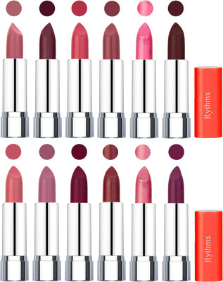 

Rythmx Creamy Matte Lipstick 003(Nude, Maroon, Rose, Nude, Dark Pink, Coffee, Orange Fever, Plum, Maroon, Matelic Mauve, Matelic Pink, Dark Purple, 48 g)