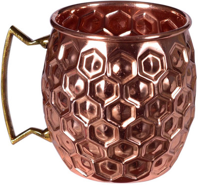 

Rustik Craft V-RC-010 Copper Mug(520 ml), Brown