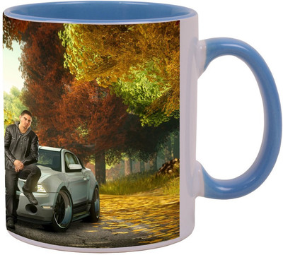 Arkist need for speed the run autumn hd Blue Ceramic Mug(340 ml) available at flipkart for Rs.499