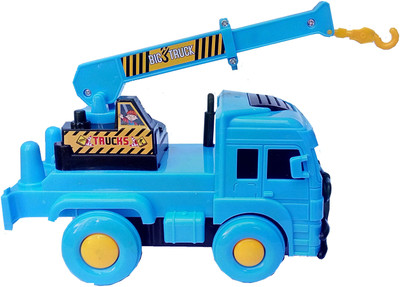 

TALKING GANESHA BUMP & GO CONSTRUCTION TRUCK WITH LIGHTS & SOUND TOY FOR KIDS(Multicolor)