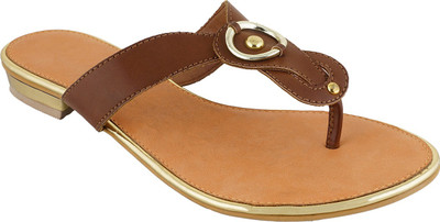 

Indirang Women Brown Flats