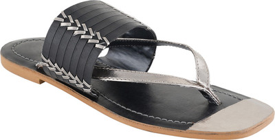 

Indirang Women Black Flats