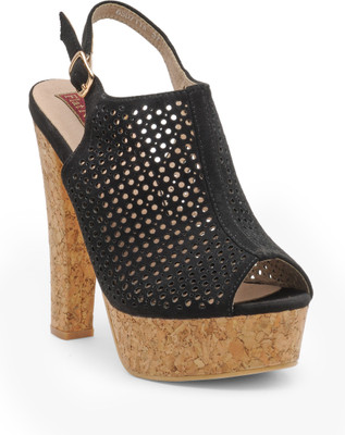 

Flat n Heels Women Black Heels