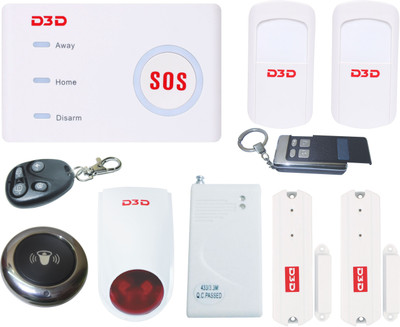 

D3D Security Wireless Home House Burglar Intruder Alarm System Infrared Detector Vibration Sensor and wireless Doorbell Wireless Sensor Security System