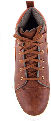 

Alec Tyrus Punk Sneakers For Men(Brown