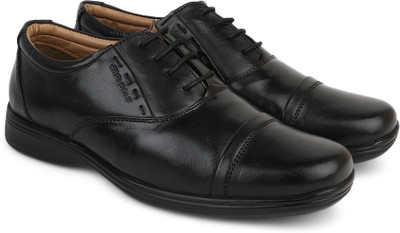 

Provogue Genuine Leather Lace Up For Men(Black