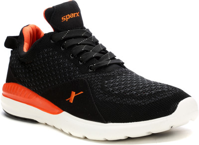 

Sparx 266 Running Shoes For Men(Black, Orange, Blackorange